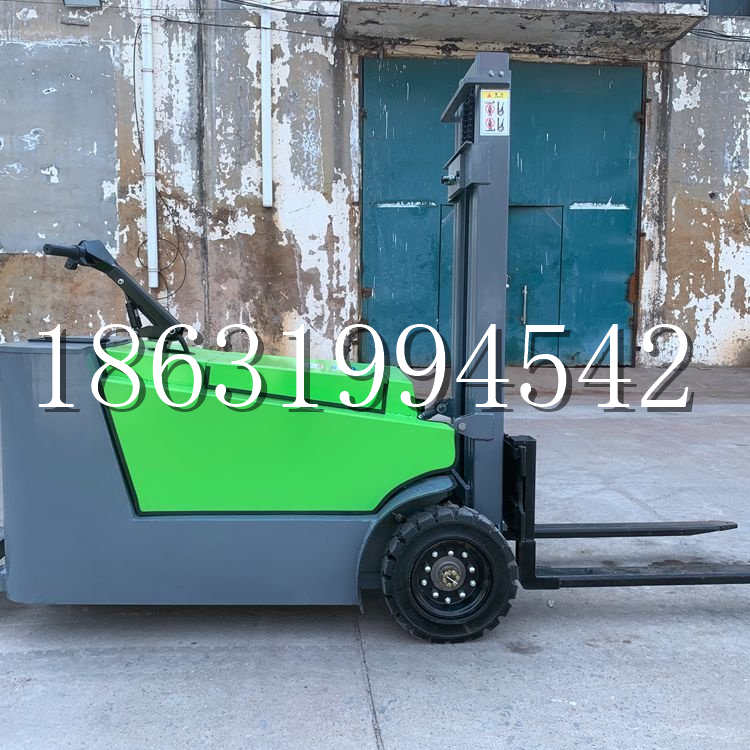 威县小型电动叉车1吨2吨步行站驾式电瓶堆高充电装卸车液压升降车铲车